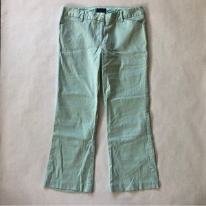 Teal Straight Leg Pants